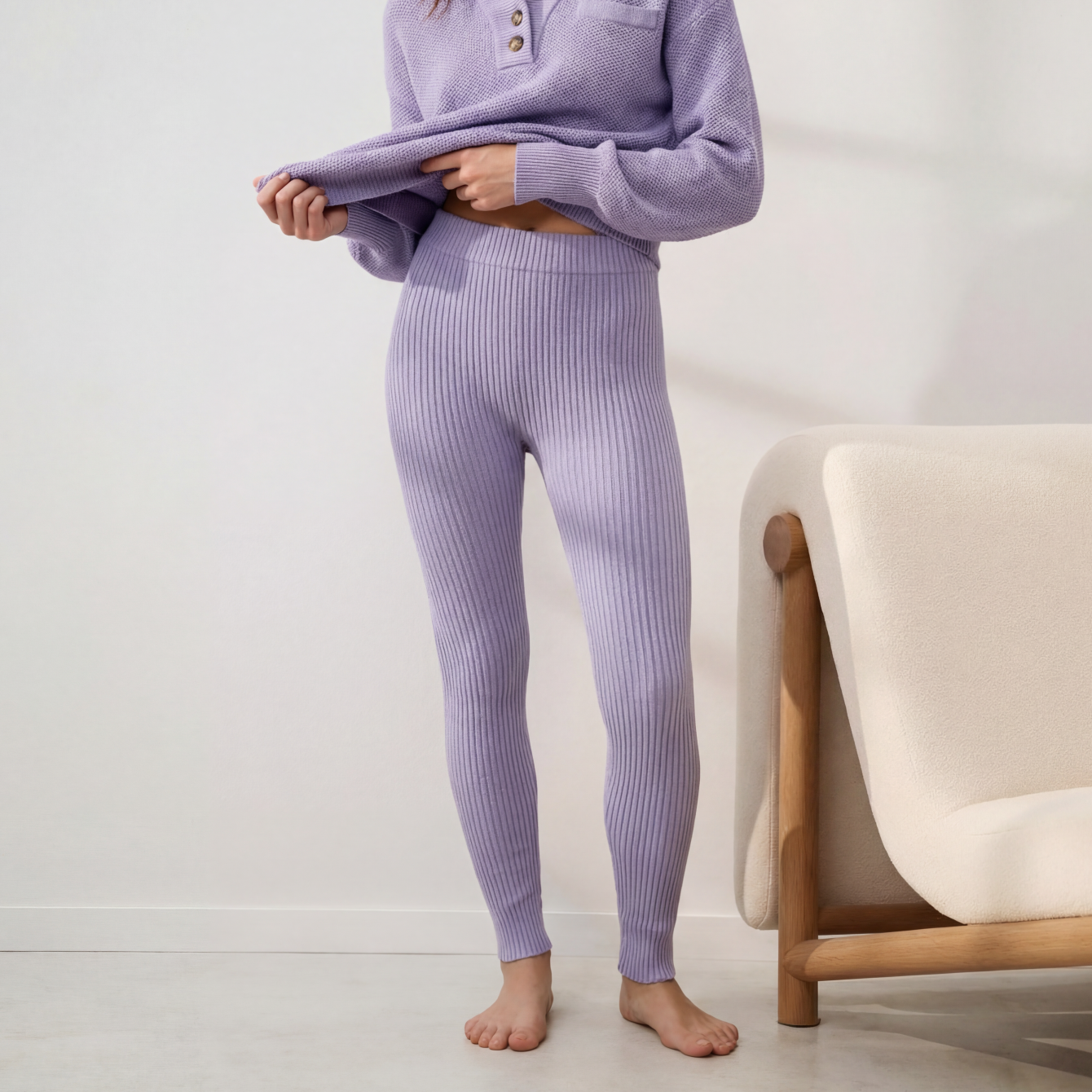 Cottonsilk™ Ribbed Legging