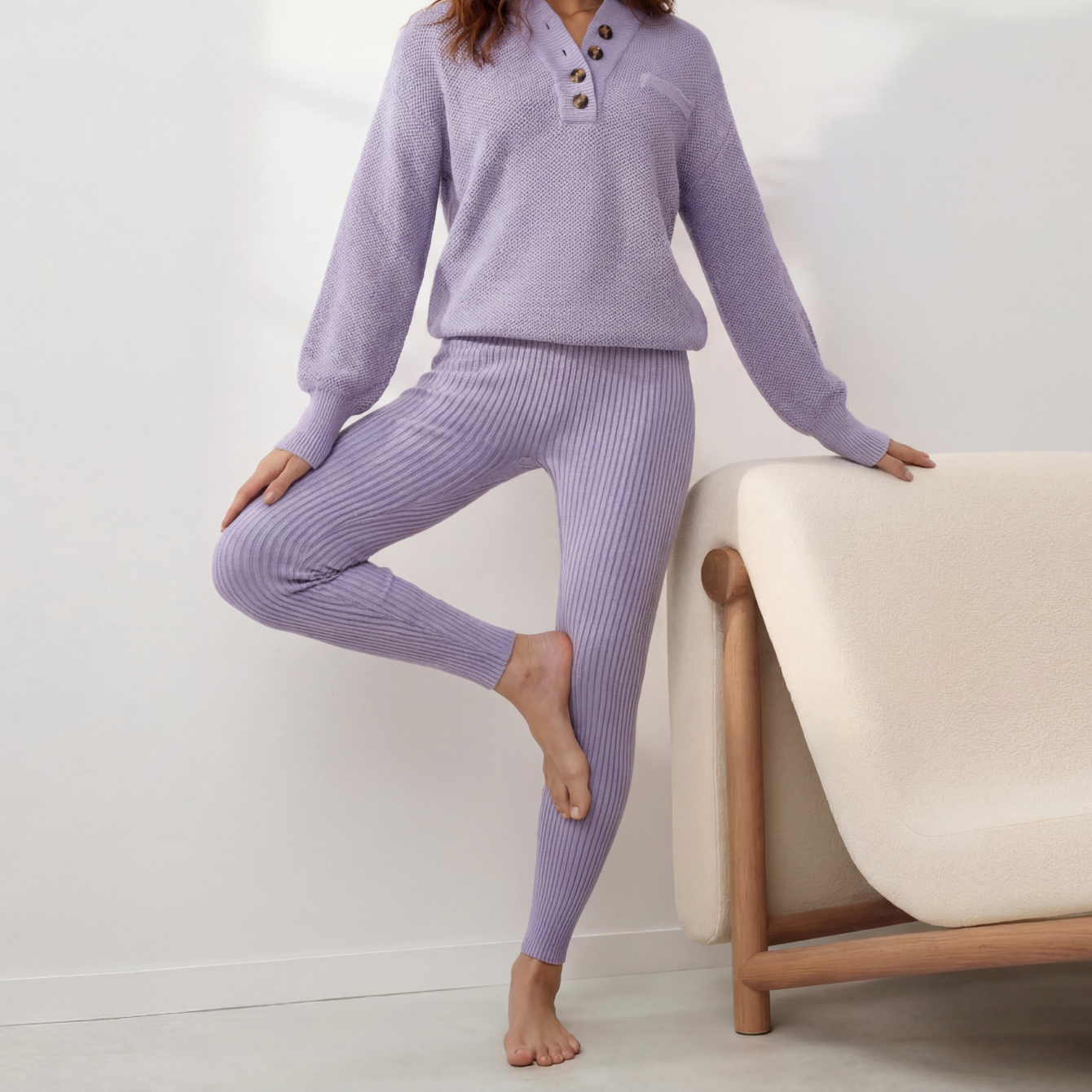 Cottonsilk™ Ribbed Legging