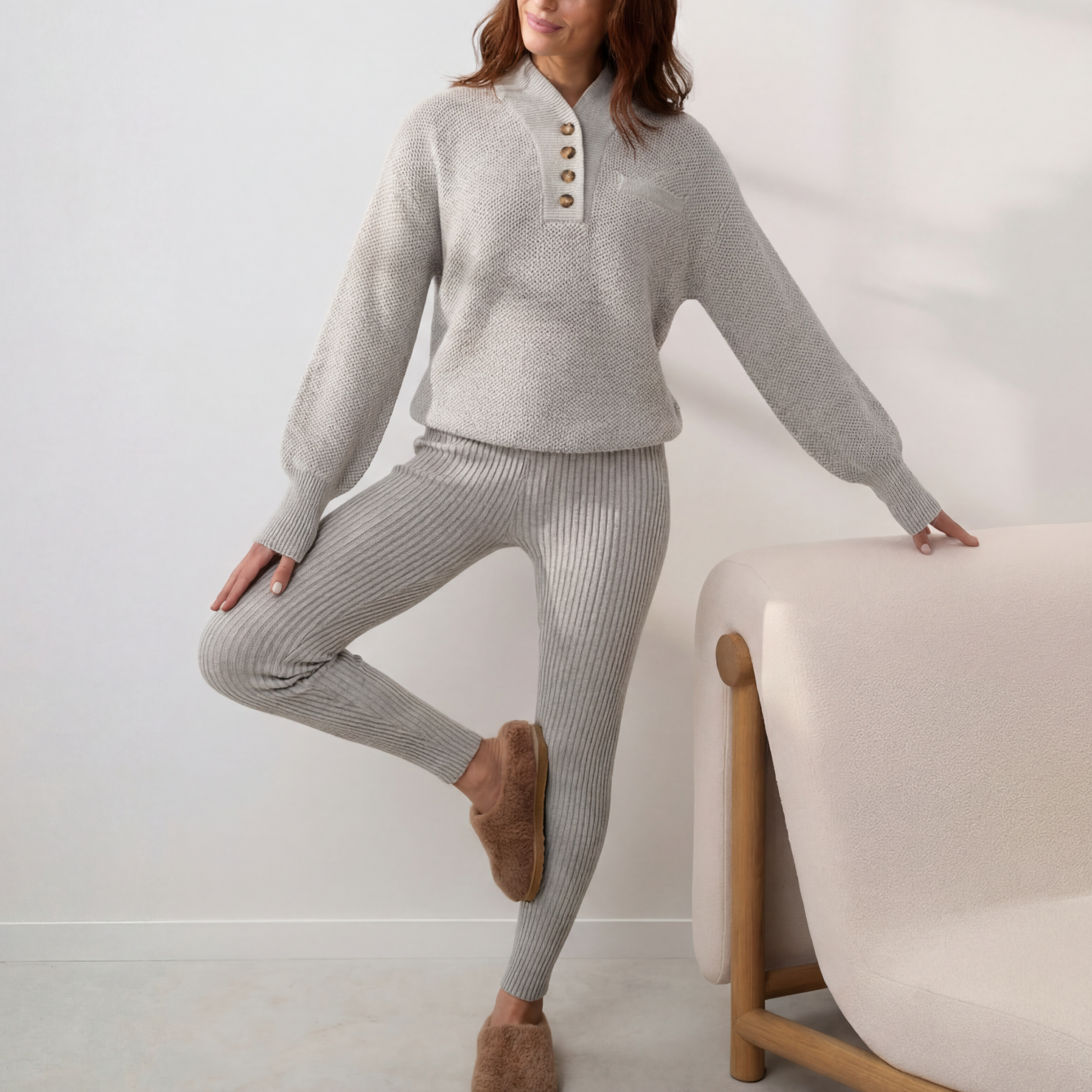 Cottonsilk™ Ribbed Legging