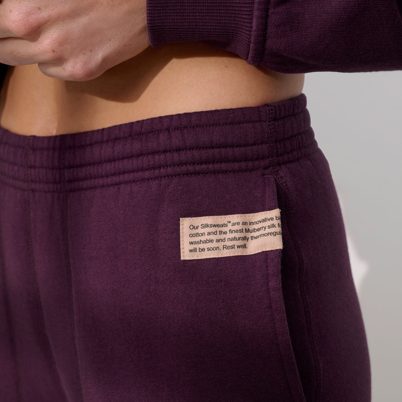 Silksweats™ Midweight Reversible Straight Leg