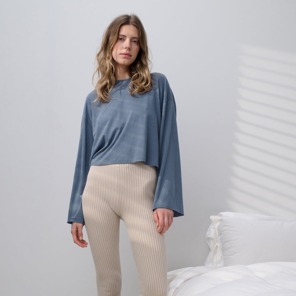 Organic Pima Wide Sleeve Tee