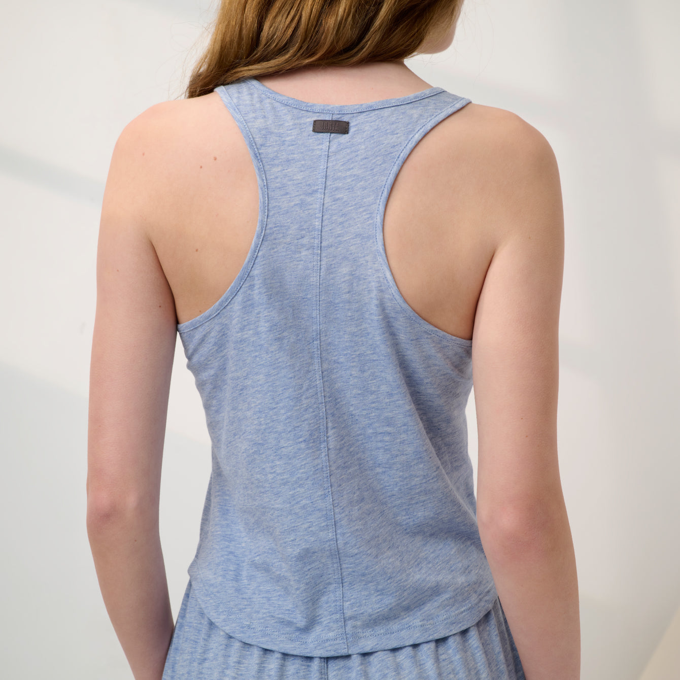 Organic Pima Curved Hem Tank