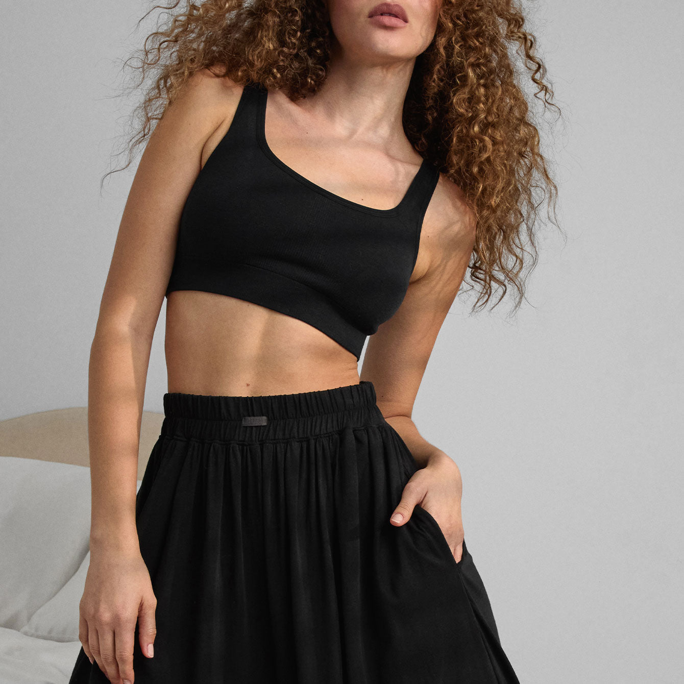 Seamless Modal Scoop Bralette