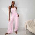 Soft Modal Rib Foldover Pant